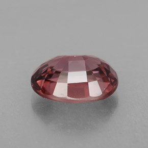 Zircone naturale rosa da 3,14 ct, taglio ovale, VVS