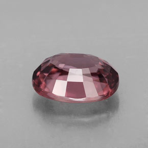 Zircone naturale rosa da 3,09 ct, taglio ovale, IF