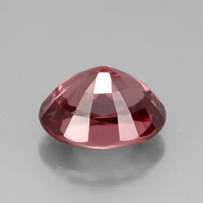Zircone naturale rosa da 3,22 ct, taglio ovale, VVS