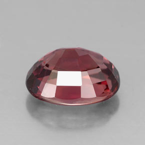 Zircone naturale rosa da 3,35 ct, taglio ovale, VVS