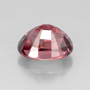 Zircone naturale rosa da 3,58 ct, taglio ovale, VVS