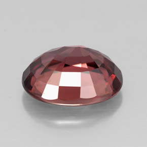 Zircone naturale rosa da 2,94 ct, taglio ovale, VVS-VS