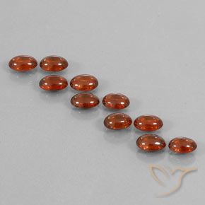 7.45ctw Naturale Marrone caldo Zircone, Ovale, Trasparente