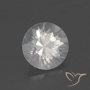 Zircone Bianco naturale da 1.90 ct, Rotondo, VS