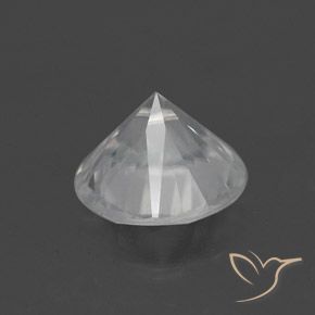 Zircone Bianco naturale da 1.90 ct, Rotondo, VS
