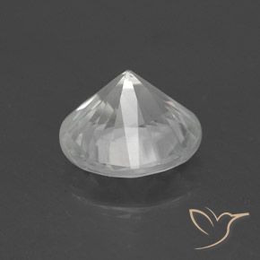 Zircone Bianco naturale da 1.83 ct, Rotondo, VS