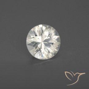 Zircone Bianco caldo naturale da 1.67 ct, Rotondo, VS