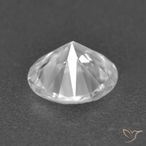 Zircone Bianco naturale da 1.68 ct, Rotondo, VS-SI