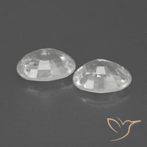 Gemme di Zircone Bianco naturale da 2.54 ct, Ovale, VVS