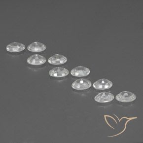 Gemme di Zircone Bianco naturale da 7.51 ct, Ovale, VVS-VS