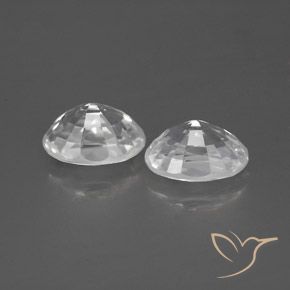Gemme di Zircone Bianco naturale da 2.78 ct, Ovale, VVS-VS