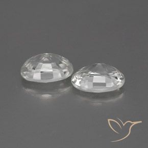 Gemme di Zircone Bianco naturale da 2.61 ct, Ovale, VS