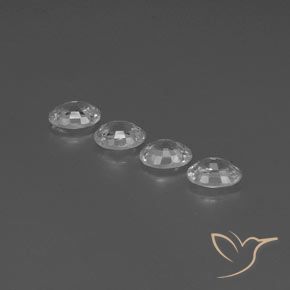 Gemme di Zircone Bianco trasparente naturale da 5.07 ct, Ovale, VS
