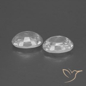 Gemme di Zircone Bianco naturale da 2.69 ct, Ovale, VS