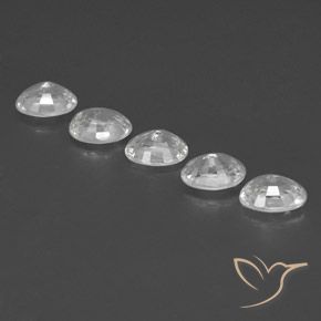 Gemme di Zircone Bianco naturale da 6.43 ct, Ovale, VVS-VS