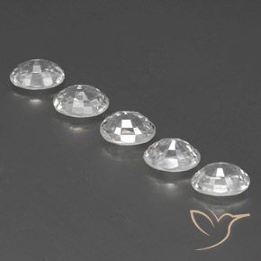 Gemme di Zircone Bianco naturale da 6.78 ct, Ovale, VS