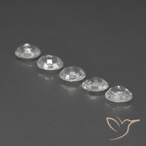 Gemme di Zircone Bianco naturale da 6.94 ct, Ovale, VS