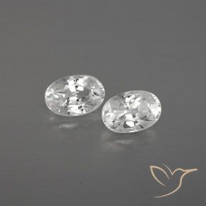 Gemme di Zircone Bianco naturale da 1.66 ct, Ovale, VVS