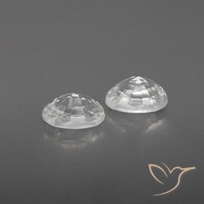 Gemme di Zircone Bianco naturale da 1.71 ct, Ovale, VVS