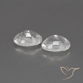 Gemme di Zircone Bianco naturale da 1.71 ct, Ovale, VVS