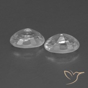 Gemme di Zircone Bianco naturale da 1.69 ct, Ovale, VVS
