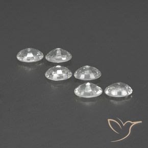 Gemme di Zircone Bianco naturale da 4.63 ct, Ovale, VVS-VS