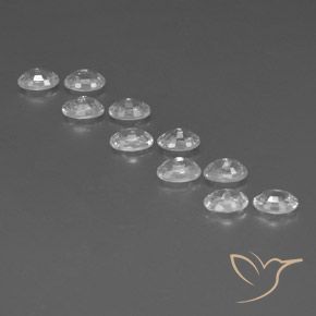 Gemme di Zircone Bianco naturale da 7.92 ct, Ovale, VVS-VS