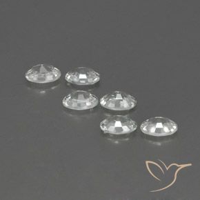 Gemme di Zircone Bianco naturale da 4.21 ct, Ovale, VVS-VS