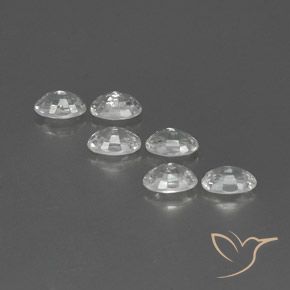 Gemme di Zircone Bianco naturale da 4.69 ct, Ovale, VVS-VS