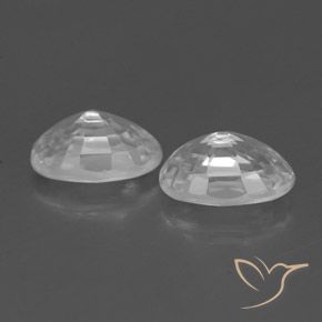 Gemme di Zircone Bianco naturale da 1.68 ct, Ovale, VVS