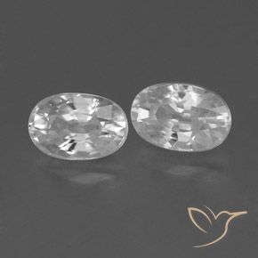 Gemme di Zircone Bianco naturale da 1.78 ct, Ovale, VVS
