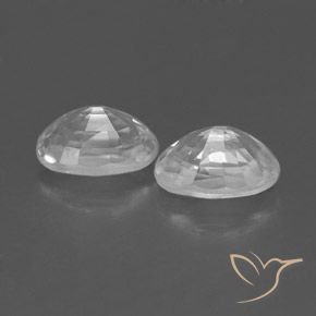 Gemme di Zircone Bianco naturale da 1.78 ct, Ovale, VVS