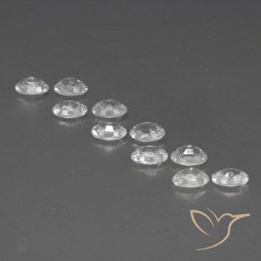 Gemme di Zircone Bianco naturale da 7.50 ct, Ovale, VVS-VS