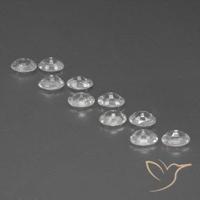 Gemme di Zircone Bianco naturale da 7.64 ct, Ovale, VVS-VS