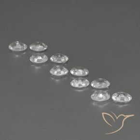Gemme di Zircone Bianco naturale da 6.94 ct, Ovale, VVS-VS