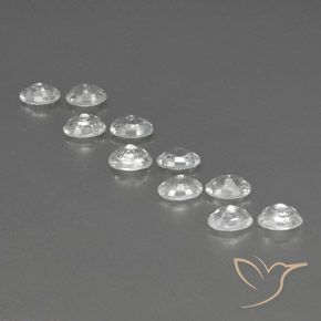 Gemme di Zircone Bianco naturale da 7.85 ct, Ovale, VVS-VS