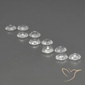 Gemme di Zircone Bianco naturale da 7.91 ct, Ovale, VVS-VS