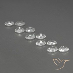 Gemme di Zircone Bianco naturale da 7.54 ct, Ovale, VVS-VS