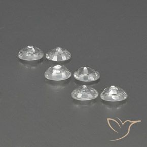 Gemme di Zircone Bianco naturale da 4.72 ct, Ovale, VVS-VS