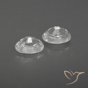 Gemme di Zircone Bianco naturale da 1.69 ct, Ovale, VVS
