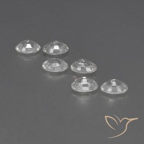 Gemme di Zircone Bianco naturale da 4.66 ct, Ovale, VVS-VS