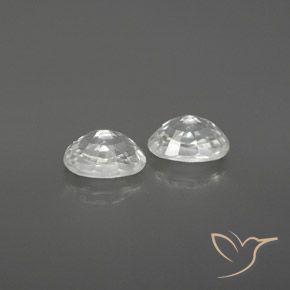 Gemme di Zircone Bianco naturale da 1.75 ct, Ovale, VVS