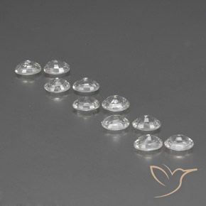 Gemme di Zircone Bianco naturale da 7.78 ct, Ovale, VVS-VS