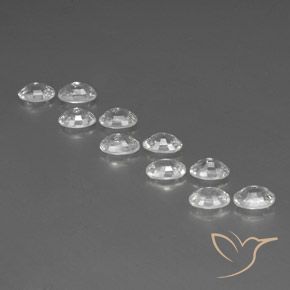 Gemme di Zircone Bianco naturale da 7.74 ct, Ovale, VVS-VS