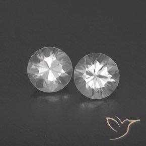 1.95ctw Naturale Bianco Zircone, Rotondo, VVS