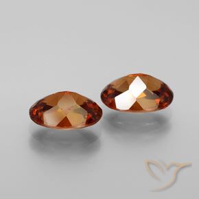 Zircone naturale marrone da 3,09 ct, taglio ovale, VVS