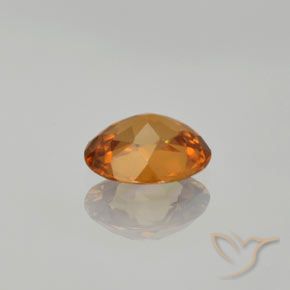 Zircone Marrone medio naturale da 1.35 ct, Ovale, VVS