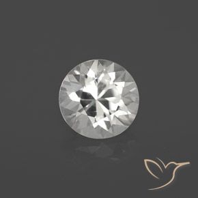 Zircone Bianco naturale da 1.73 ct, Rotondo, VS