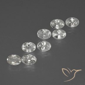 11.16ctw Naturale Bianco Zircone, Ovale, VS-SI, Photo A