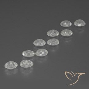 Gemme di Zircone Bianco naturale da 12.89 ct, Ovale, VS